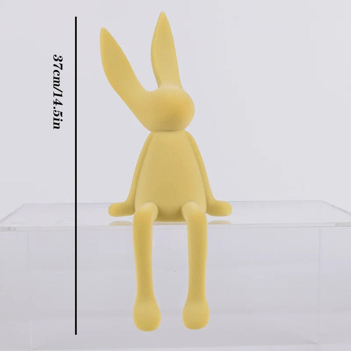Nordic Abstract Rabbit Sculptures – Unique Resin Art for Home and Office Decor 7
