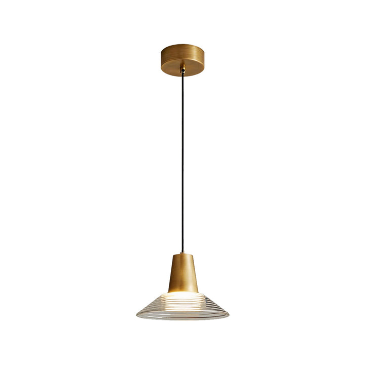 Nordic Minimalist Glass Pendant Light with Adjustable Cord – 5W Warm White LED Kitchen Hanging Light 0
