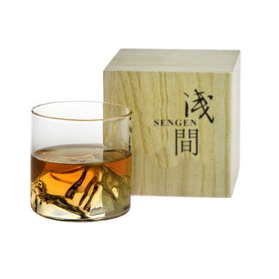 NuchiGlow Crystal Whiskey Glass – Elegant Japanese Design for Whiskey and Sake 0