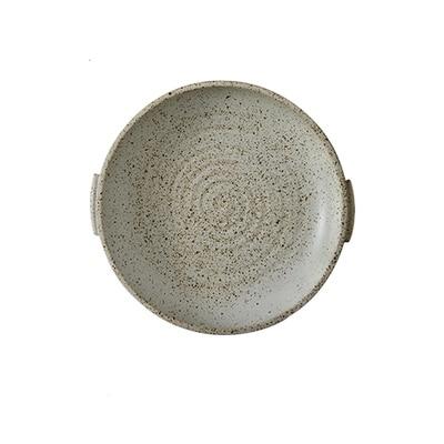 Organic Stoneware Dinnerware Set – Vintage Aged Design in Earthy Tones 0