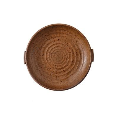 Organic Stoneware Dinnerware Set – Vintage Aged Design in Earthy Tones 10
