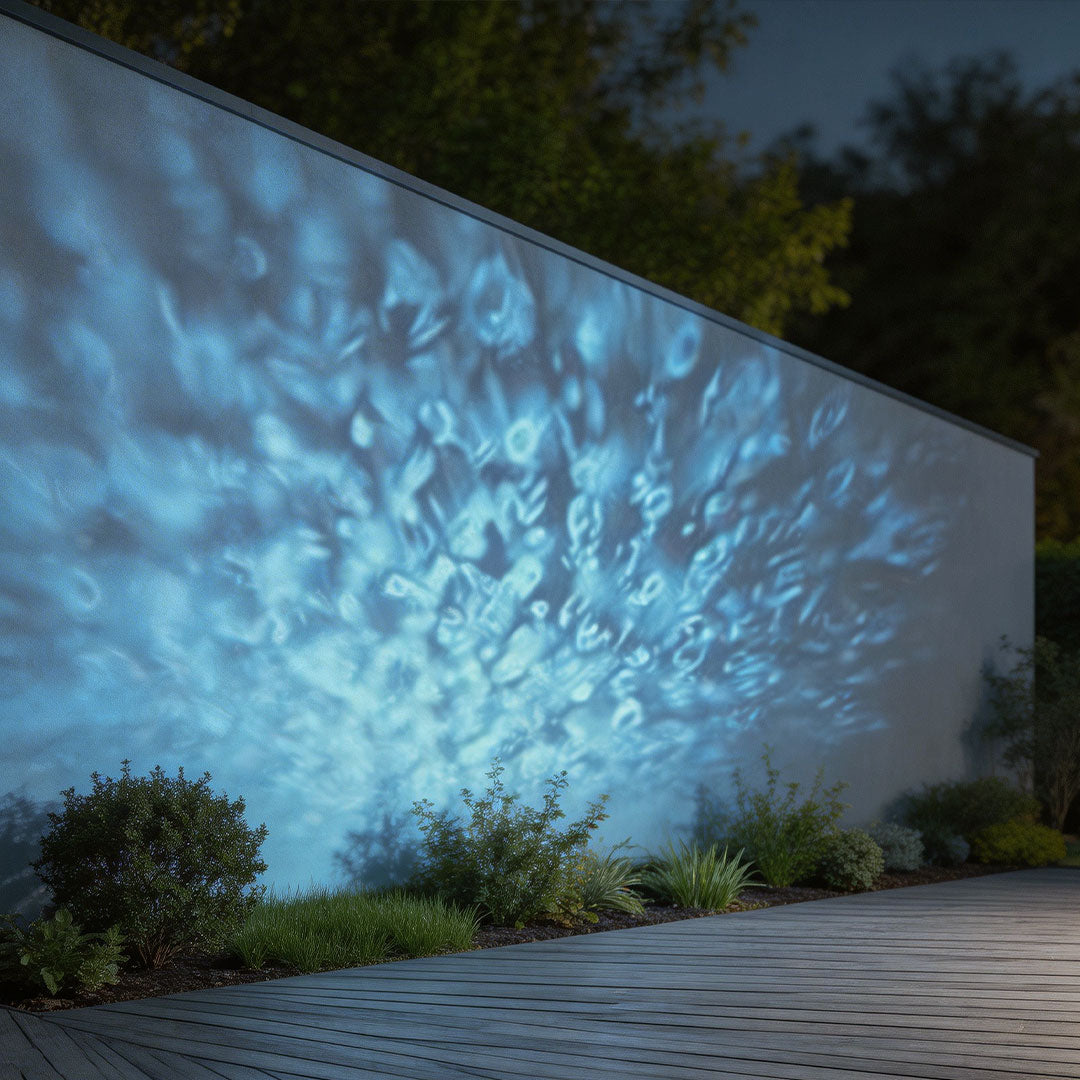 Outdoor Projection Mood Light with Adjustable Angle – 20W LED Warm White Spotlights 2