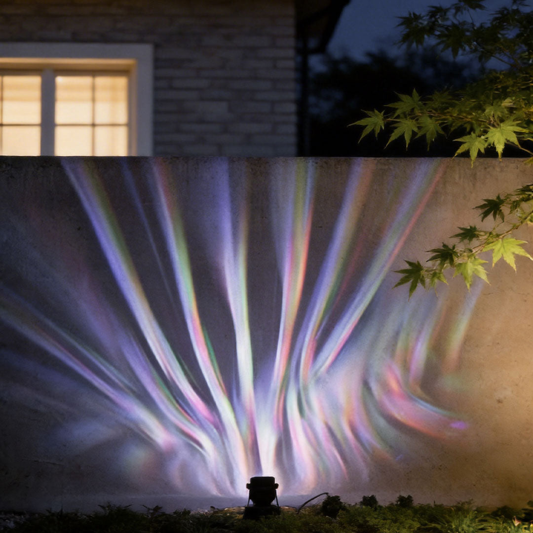 Outdoor Projection Mood Light with Adjustable Angle – 20W LED Warm White Spotlights 3