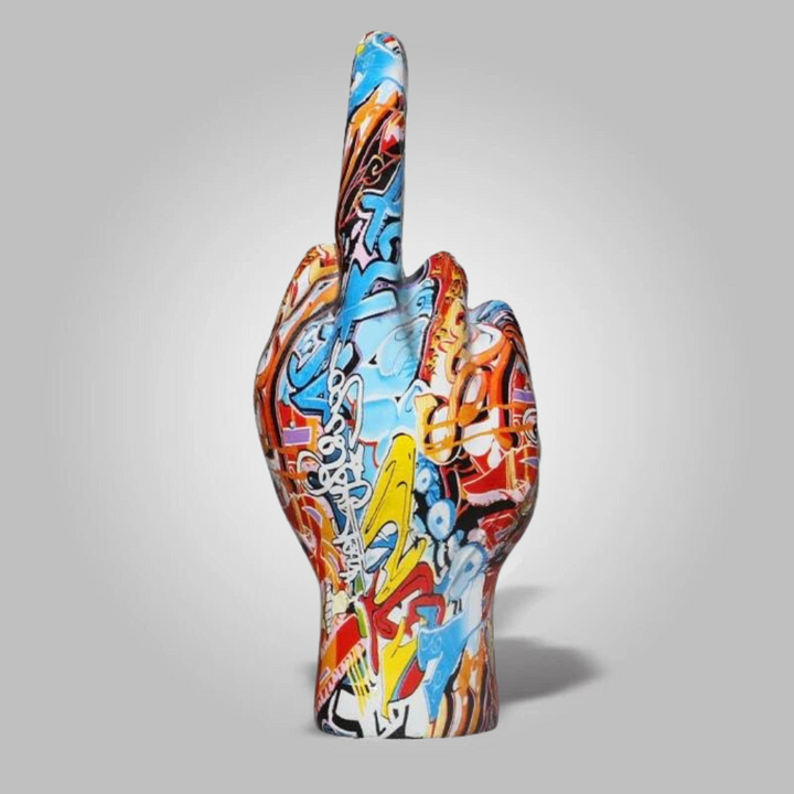 Outdoor Resin Sculpture, 7.48 Inch Playful Yard Statue for Indoor and Outdoor Display, Unique Decorative Figurine 2
