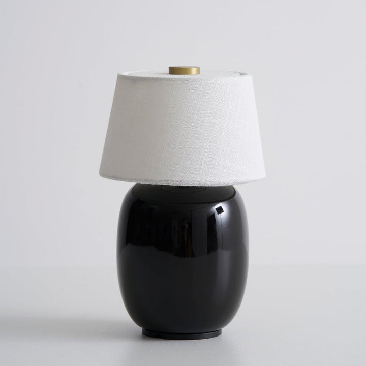 Petite Battery Operated Table Lamp – Cordless Bedside Lamp with Modern Design and Adjustable Brightness 0