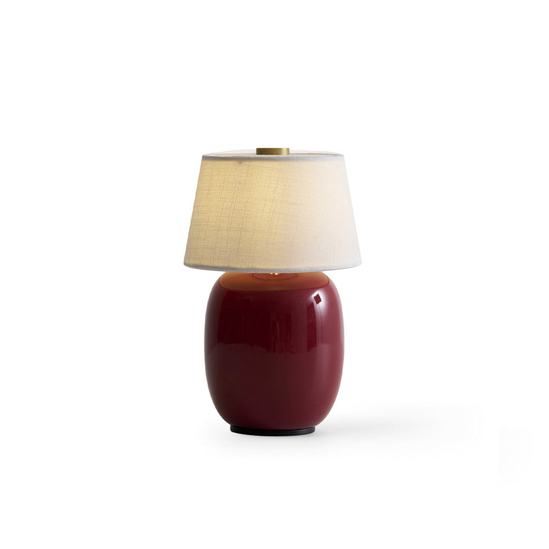 Petite Battery Operated Table Lamp – Cordless Bedside Lamp with Modern Design and Adjustable Brightness 1