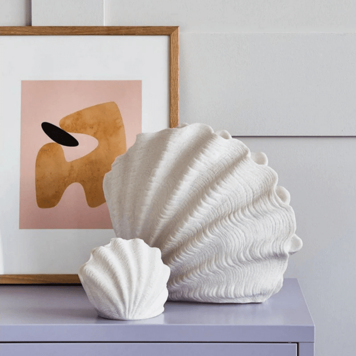 Portable Coastal Seashell Night Light – Soft Warm White Glow for Relaxing Ambiance 3