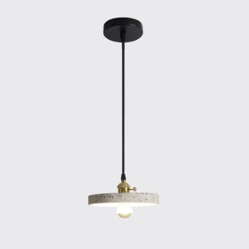 Postmodern Terrazzo Pendant Light with Adjustable Cord – Unique Ceiling Fixture 10