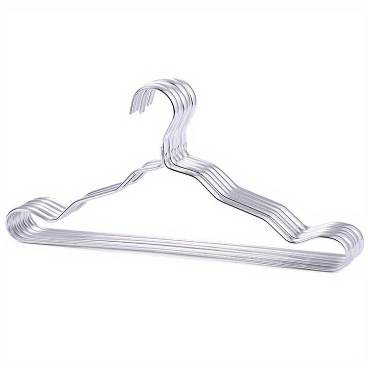 Premium Brass Clothes Hangers, Elegant Gold Finish, Durable Wardrobe Organizer for Jackets, Dresses, and Suits 5