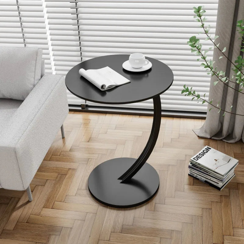 Reinforced Round Side Table – Compact Design for Living Room and Bedroom 7