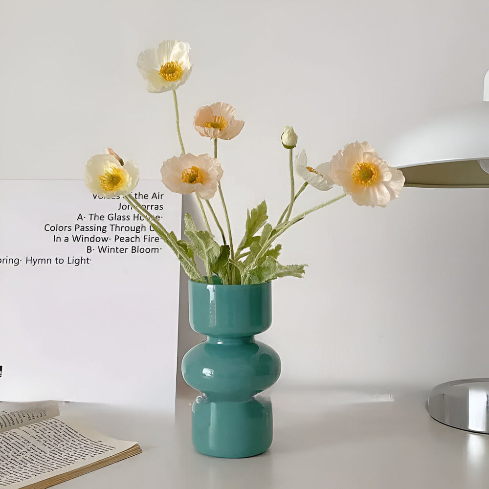 Scandinavian Glass Vase with Minimalist Design – Ljus-Våg Collection 0