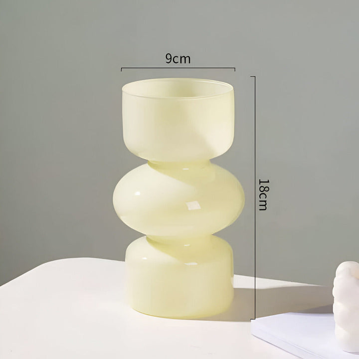 Scandinavian Glass Vase with Minimalist Design – Ljus-Våg Collection 6