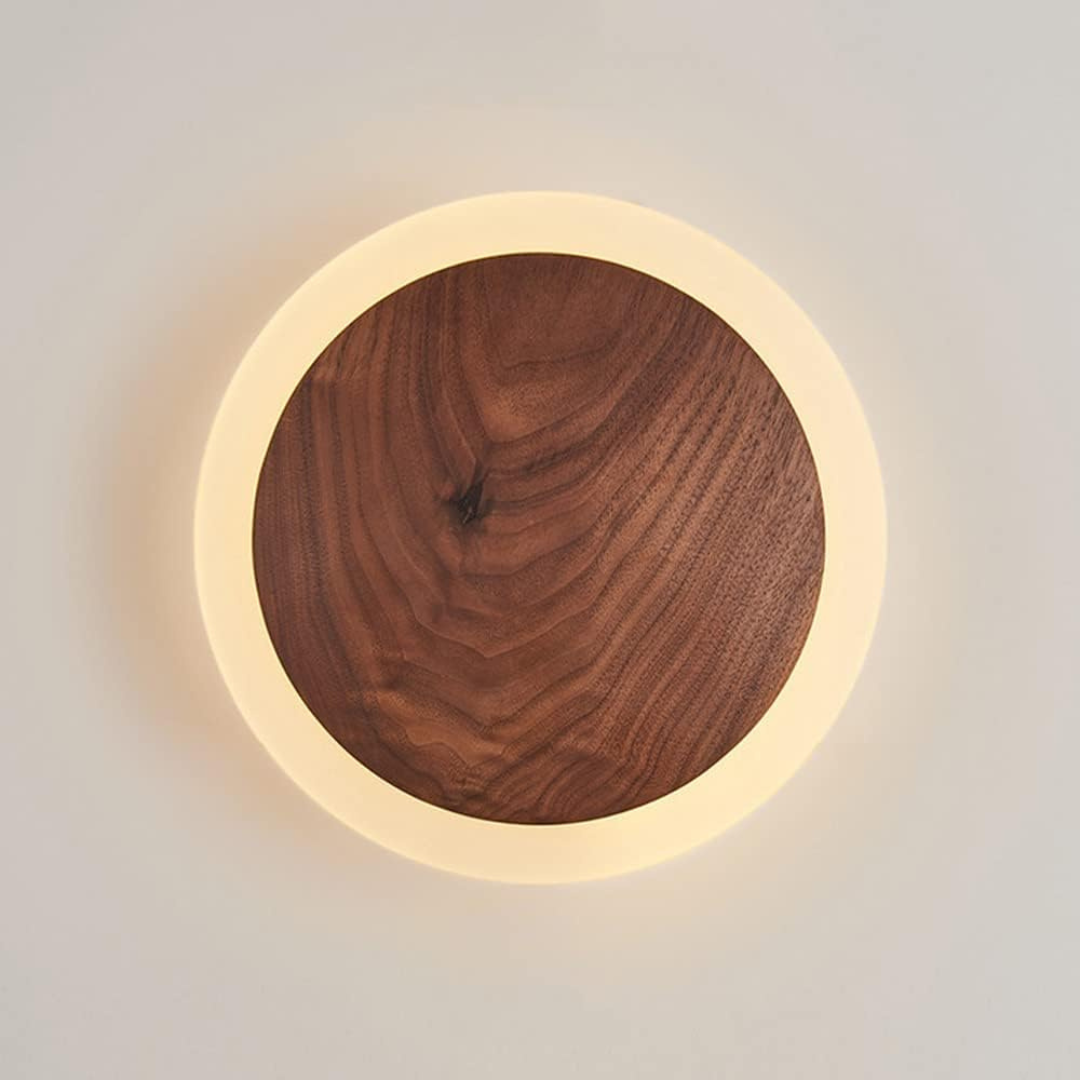 Scandinavian LED Wall Lamp in Wood – Modern Minimalist Design for Elegant Lighting 4