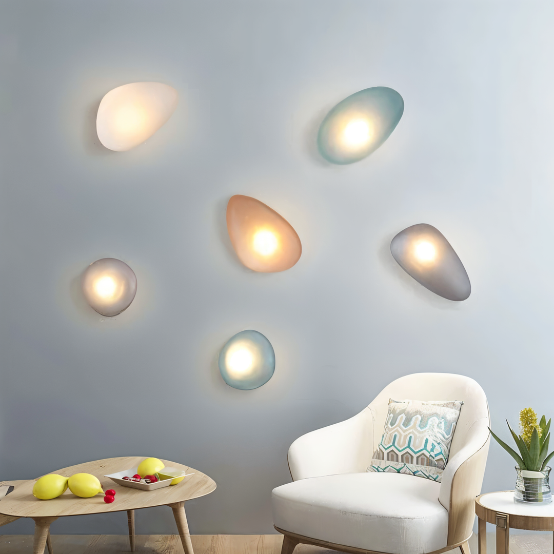 Scandinavian Wall Lamp with Warm White LED Light – Elegant Glass Design 1