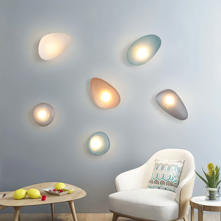 Scandinavian Wall Lamp with Warm White LED Light – Elegant Glass Design 1