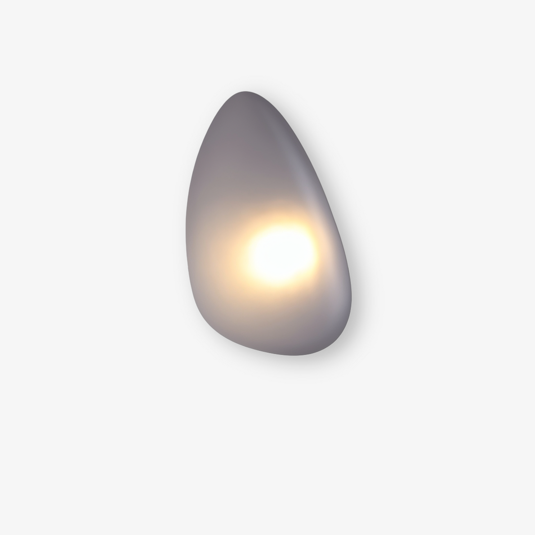 Scandinavian Wall Lamp with Warm White LED Light – Elegant Glass Design 23