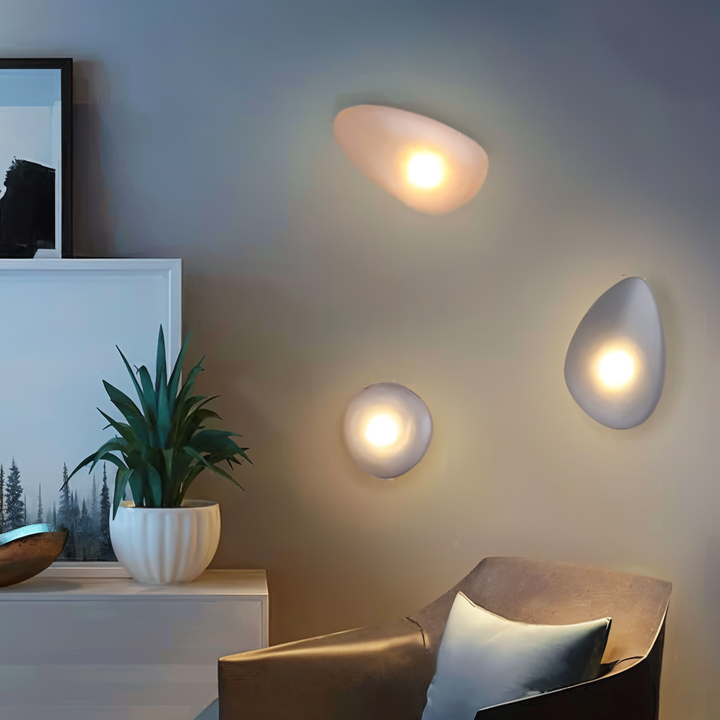 Scandinavian Wall Lamp with Warm White LED Light – Elegant Glass Design 5