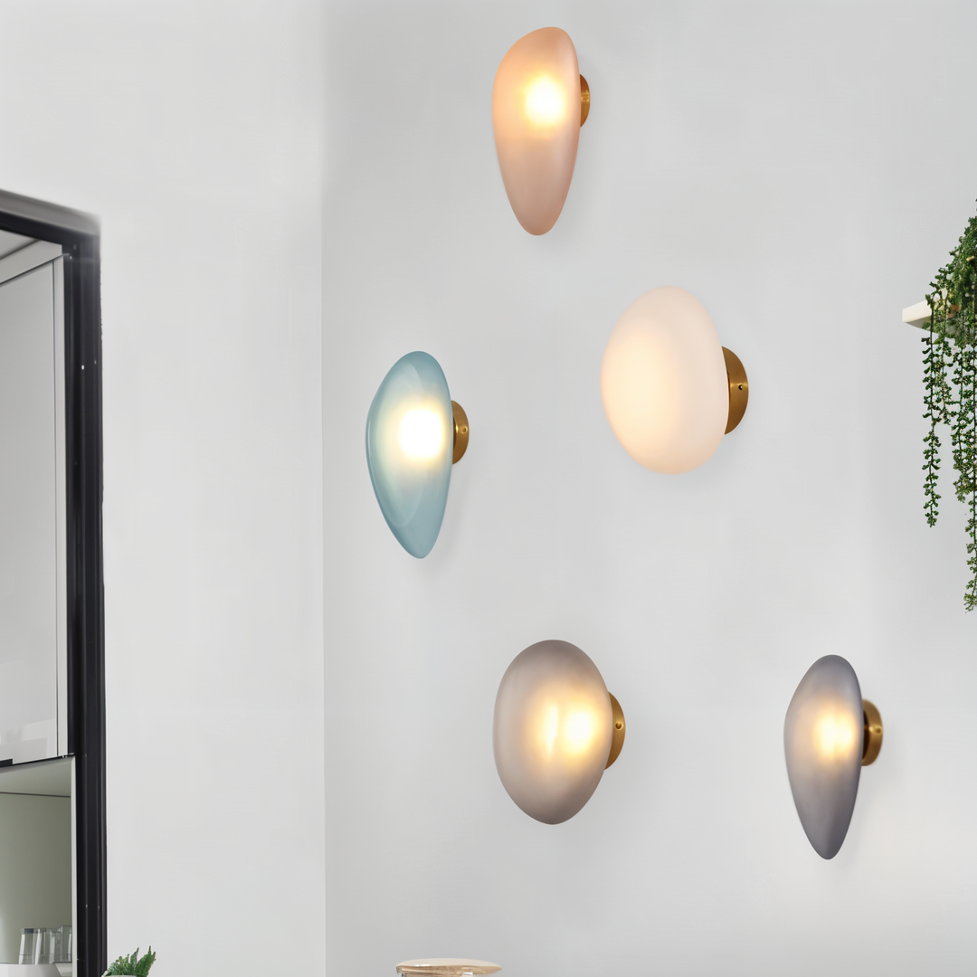 Scandinavian Wall Lamp with Warm White LED Light – Elegant Glass Design 6