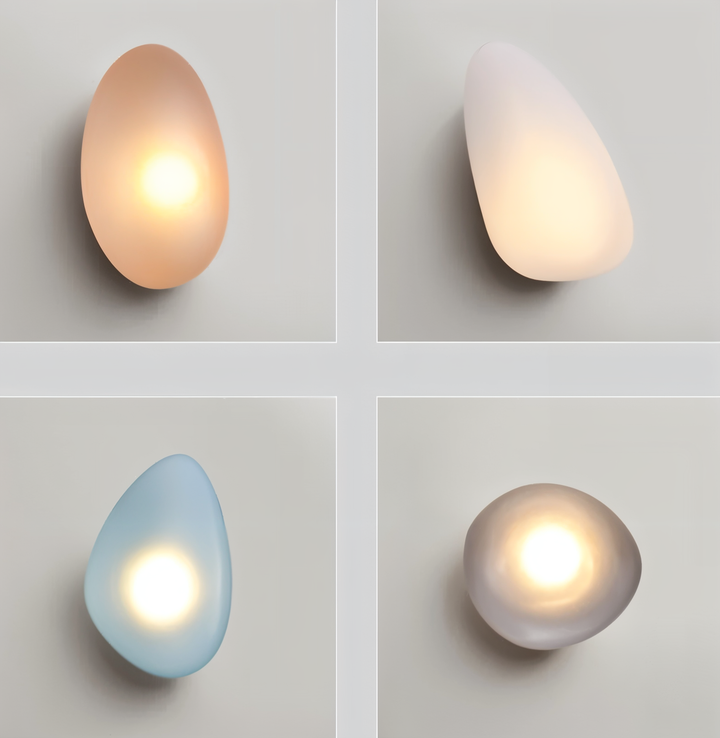 Scandinavian Wall Lamp with Warm White LED Light – Elegant Glass Design 7