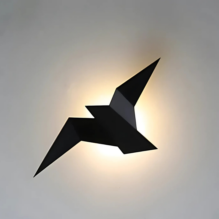 Sculptural LED Wall Lamp Inspired by Japanese Origami Design – Elegant Home Lighting 0