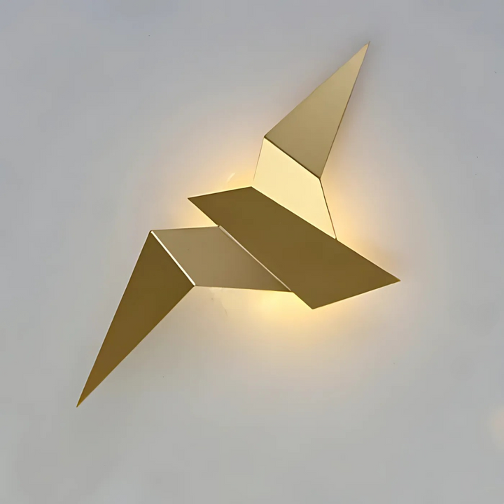 Sculptural LED Wall Lamp Inspired by Japanese Origami Design – Elegant Home Lighting 4