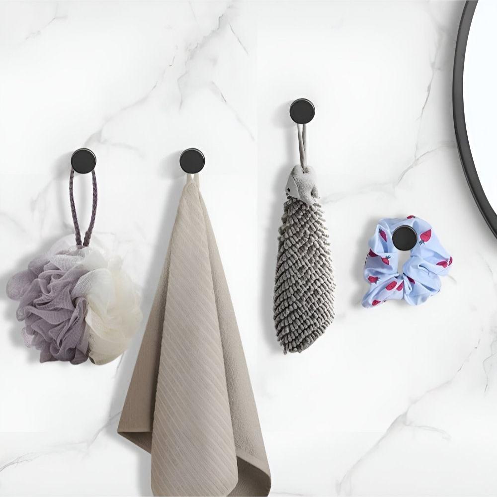 Self-Adhesive Shower Hooks – Durable and Stylish Bathroom Storage Solution 2