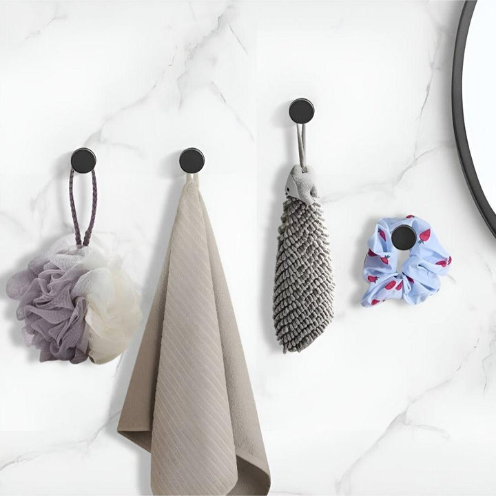 Self-Adhesive Shower Hooks – Durable and Stylish Bathroom Storage Solution 2