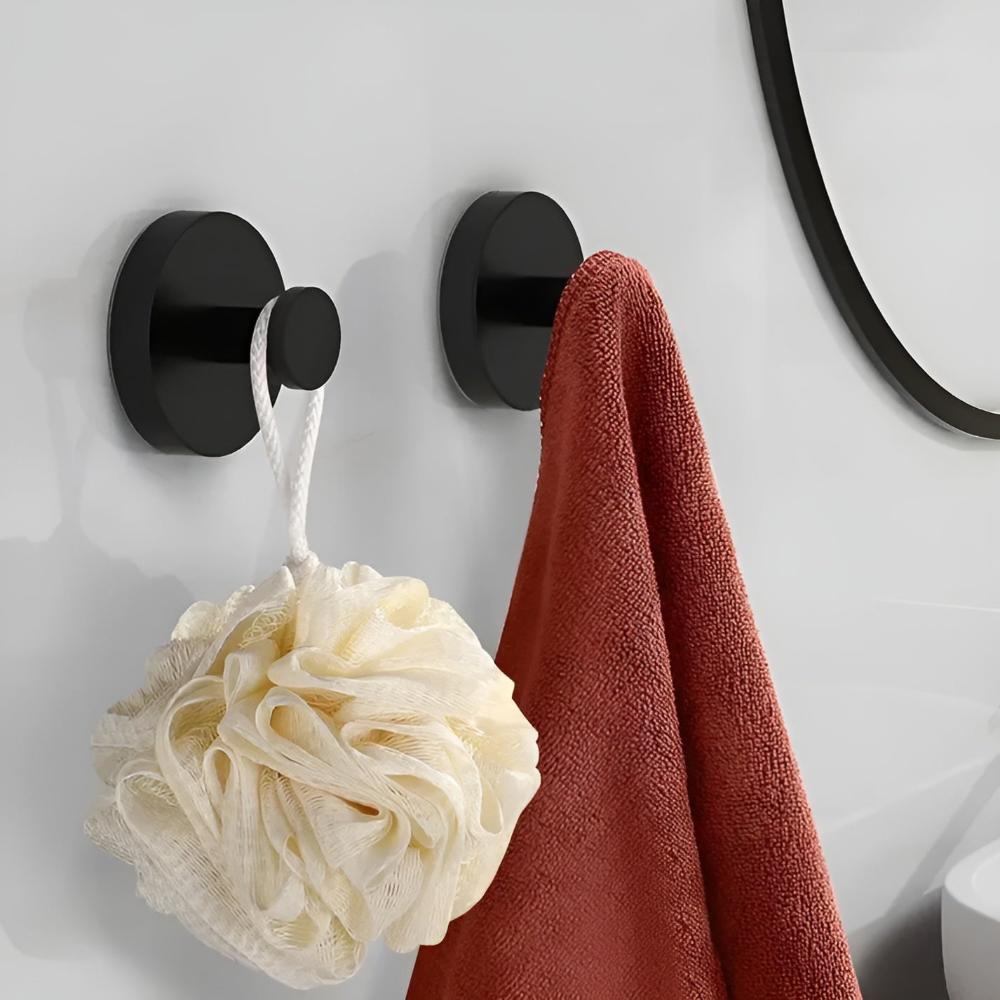 Self-Adhesive Shower Hooks – Durable and Stylish Bathroom Storage Solution 3