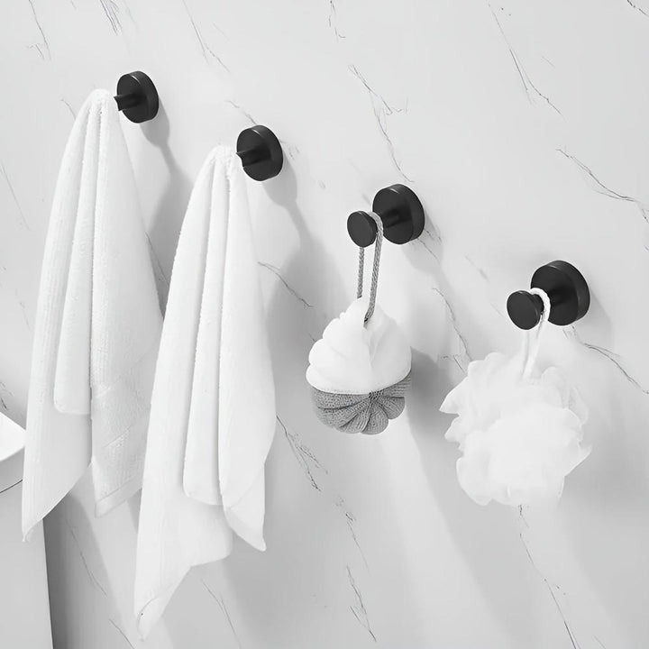 Self-Adhesive Shower Hooks – Durable and Stylish Bathroom Storage Solution 7