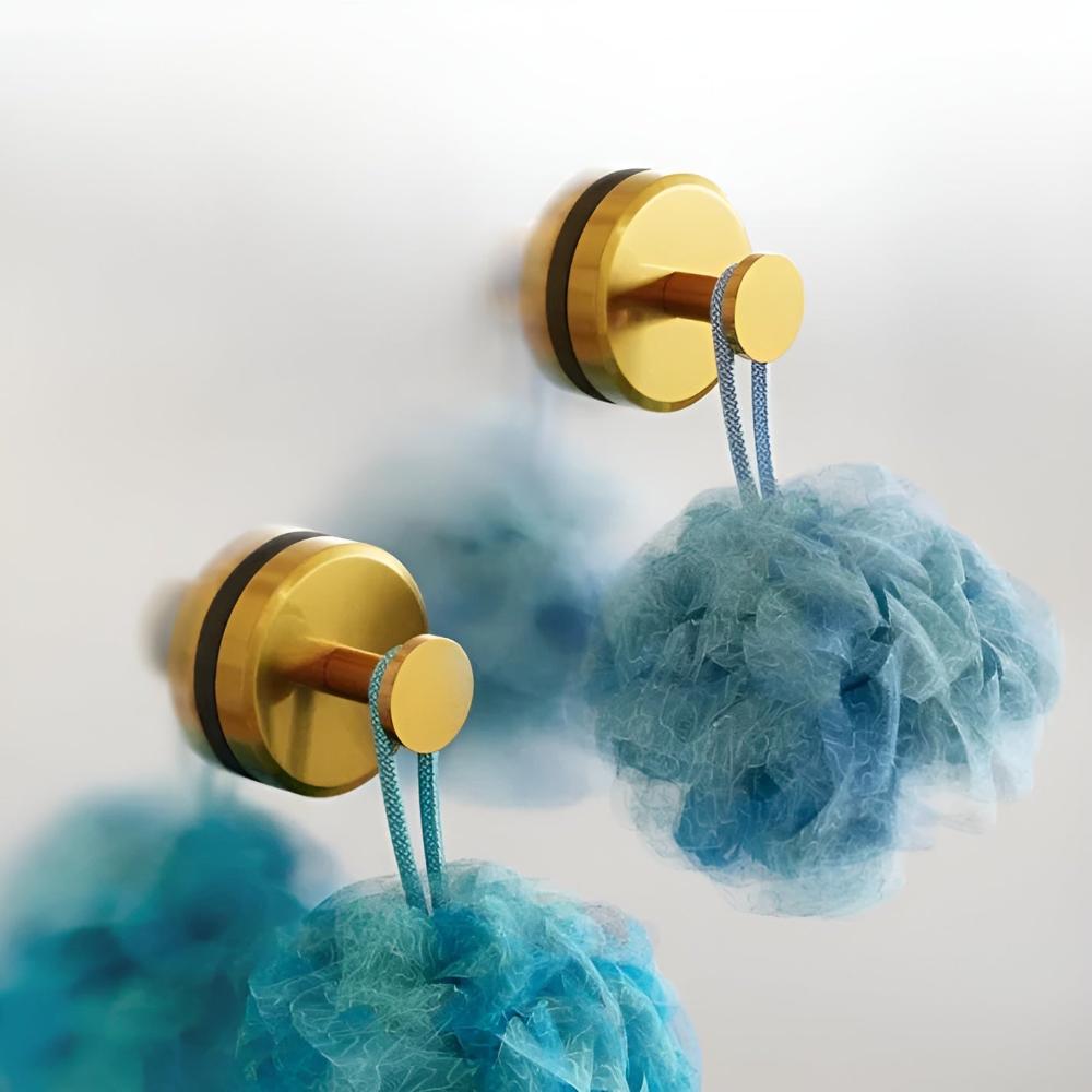 Self-Adhesive Shower Hooks – Durable and Stylish Bathroom Storage Solution 9