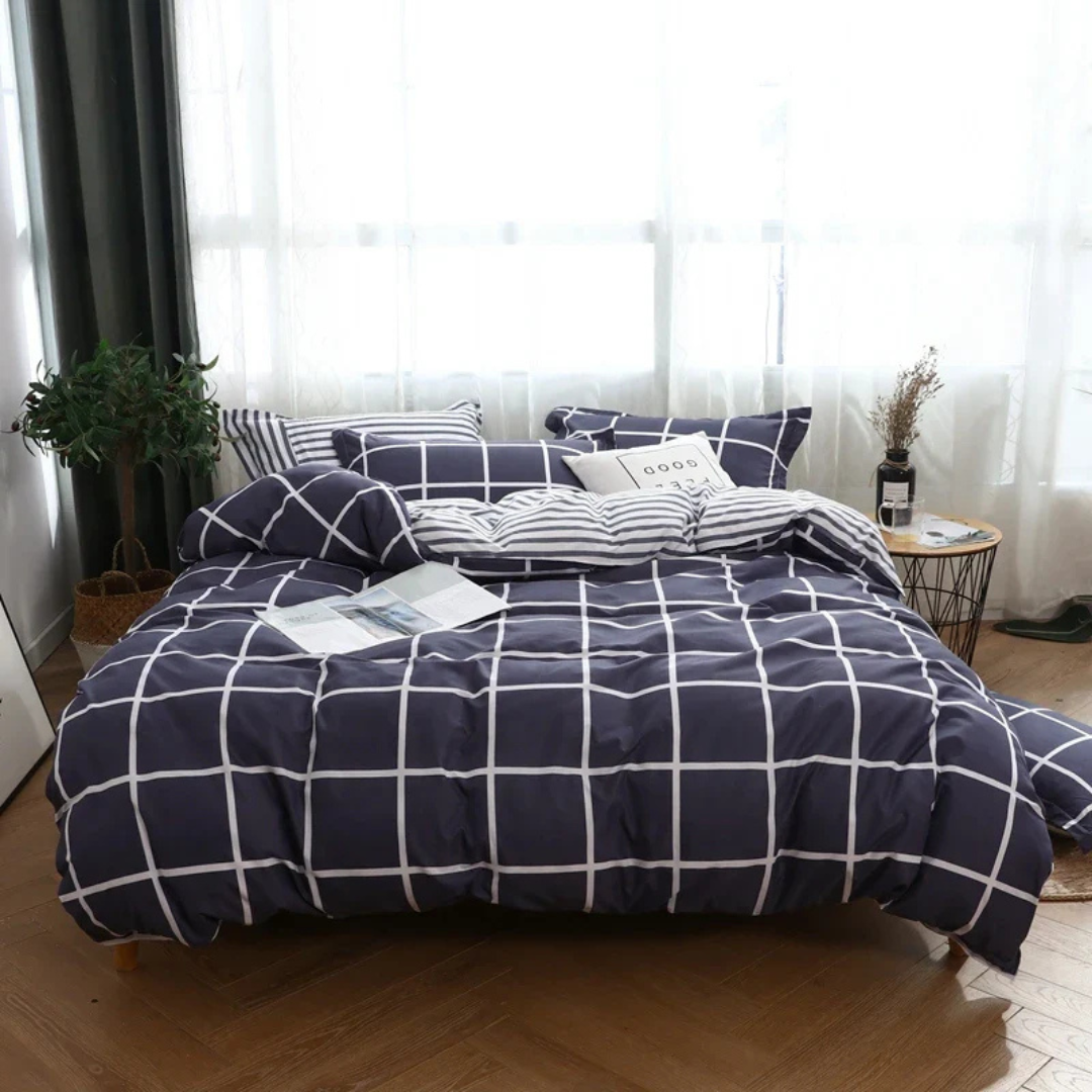 Silky Soft Bed Cover Set with Pillowcases – Elegant Design for Modern Bedrooms 2
