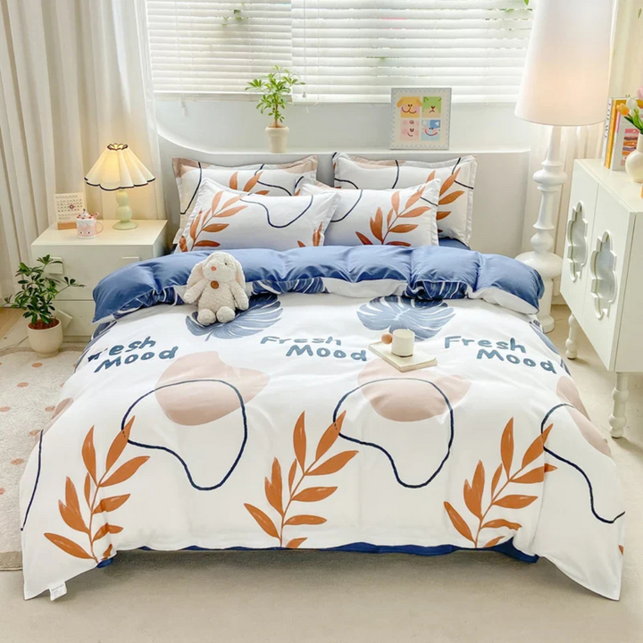 Silky Soft Bed Cover Set with Pillowcases – Elegant Design for Modern Bedrooms 3