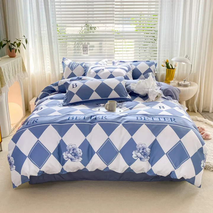 Silky Soft Bed Cover Set with Pillowcases – Elegant Design for Modern Bedrooms 4