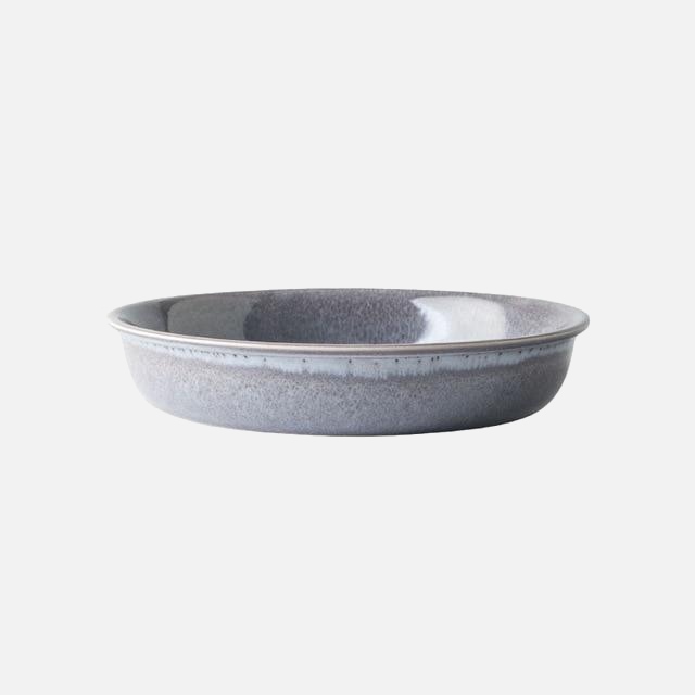Slate Ceramic Porcelain Dinnerware Set – Elegant Glossy Finish for Everyday and Special Occasions 10