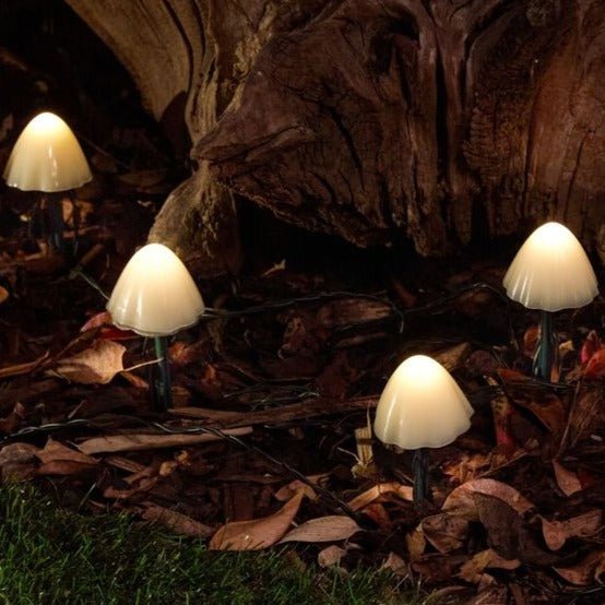Solar Garden Lights – 10 LED Mushroom Outdoor Lights with Dusk-to-Dawn Sensor, Waterproof Decorative Solar Lights for Garden and Patio 4