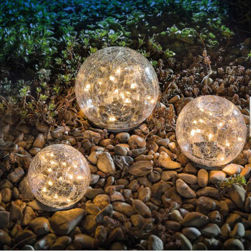 Solar Garden Lights – Elegant Outdoor LED Lighting, Weather Resistant, Solar-Powered with Ground Stake for Yard and Patio 4