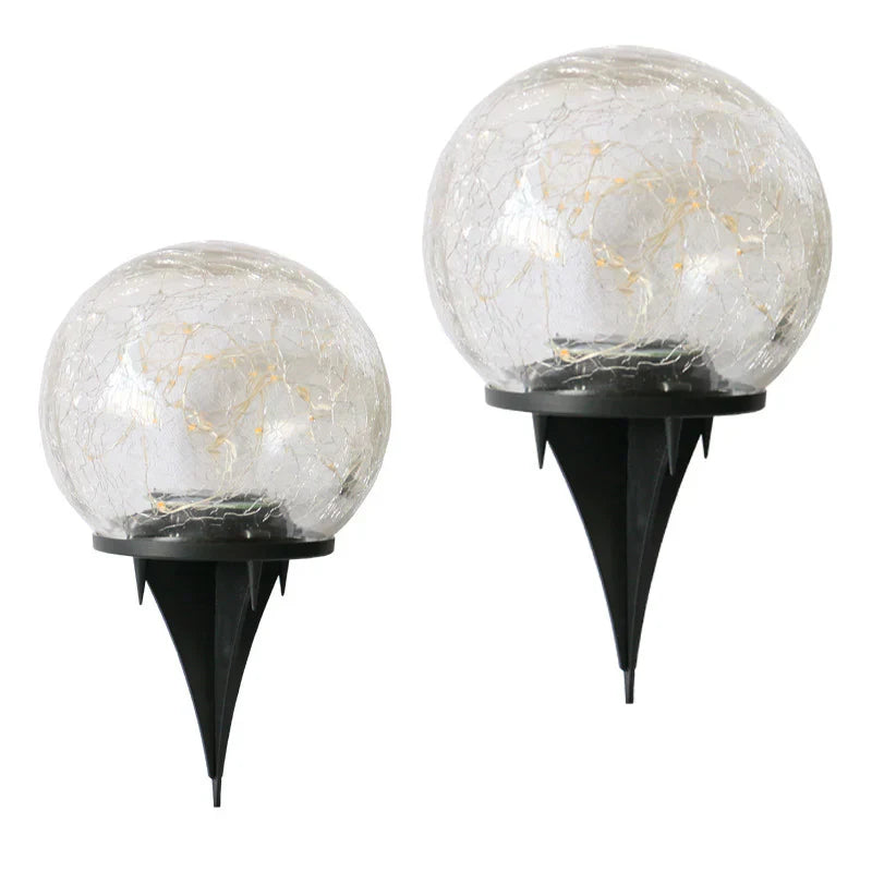 Solar Garden Lights – Elegant Outdoor LED Lighting, Weather Resistant, Solar-Powered with Ground Stake for Yard and Patio 5