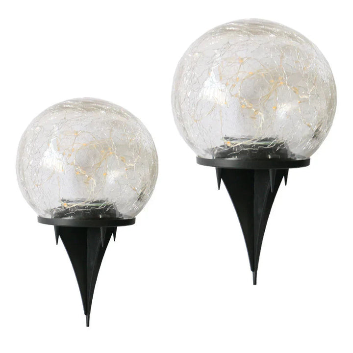 Solar Garden Lights – Elegant Outdoor LED Lighting, Weather Resistant, Solar-Powered with Ground Stake for Yard and Patio 5