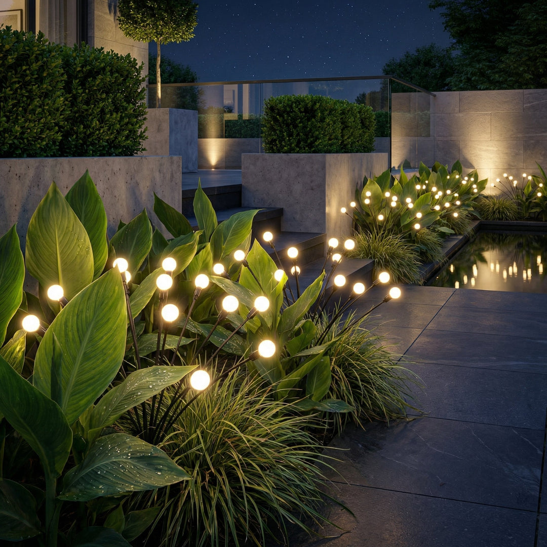 Solar Garden Lights with Automatic Dusk-to-Dawn Sensor – Eco-Friendly Outdoor Swaying Decor for Pathways and Gardens 5