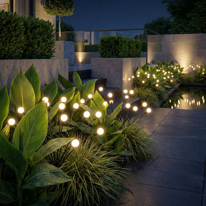 Solar Garden Lights with Automatic Dusk-to-Dawn Sensor – Eco-Friendly Outdoor Swaying Decor for Pathways and Gardens 5