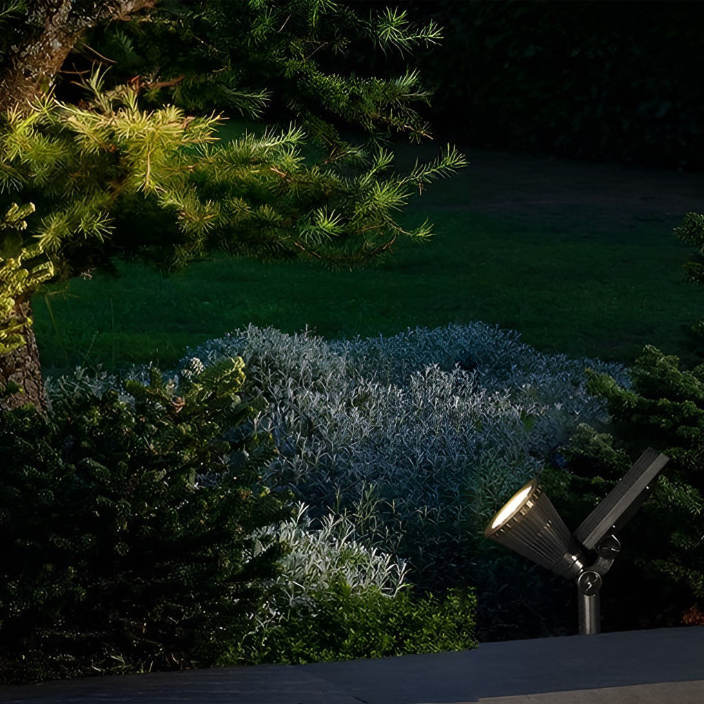 Solar Powered Waterproof Spotlights with Dual-Color Lighting – Modern Landscape Accent Lights 6