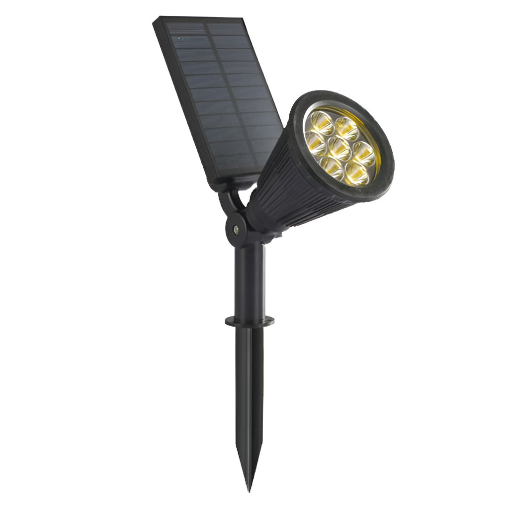 Solar Powered Waterproof Spotlights with Dual-Color Lighting – Modern Landscape Accent Lights 8