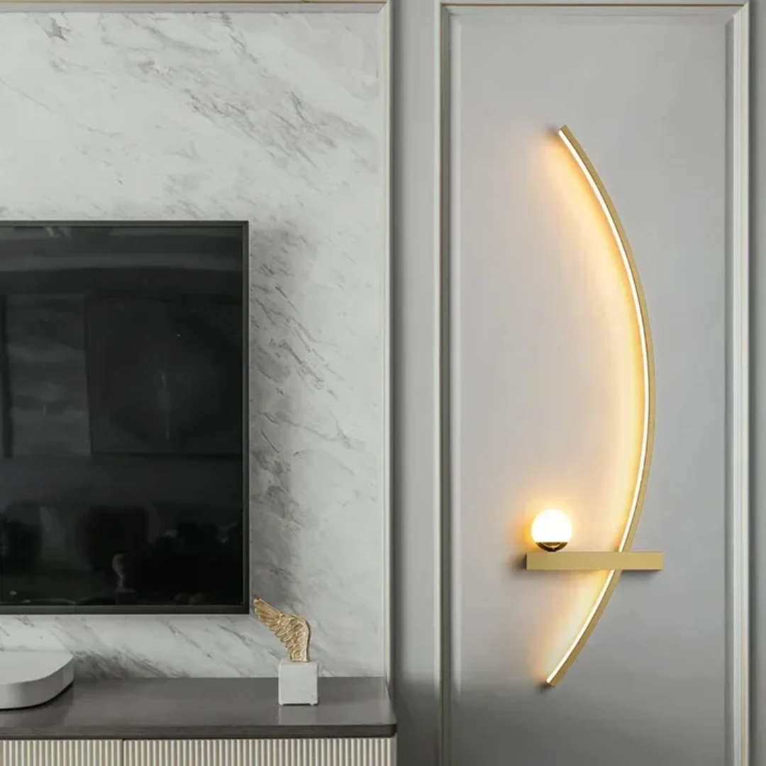 Stylish LED Wall Lamp with Minimalist Design – Energy-Efficient Lighting for Modern Spaces 1
