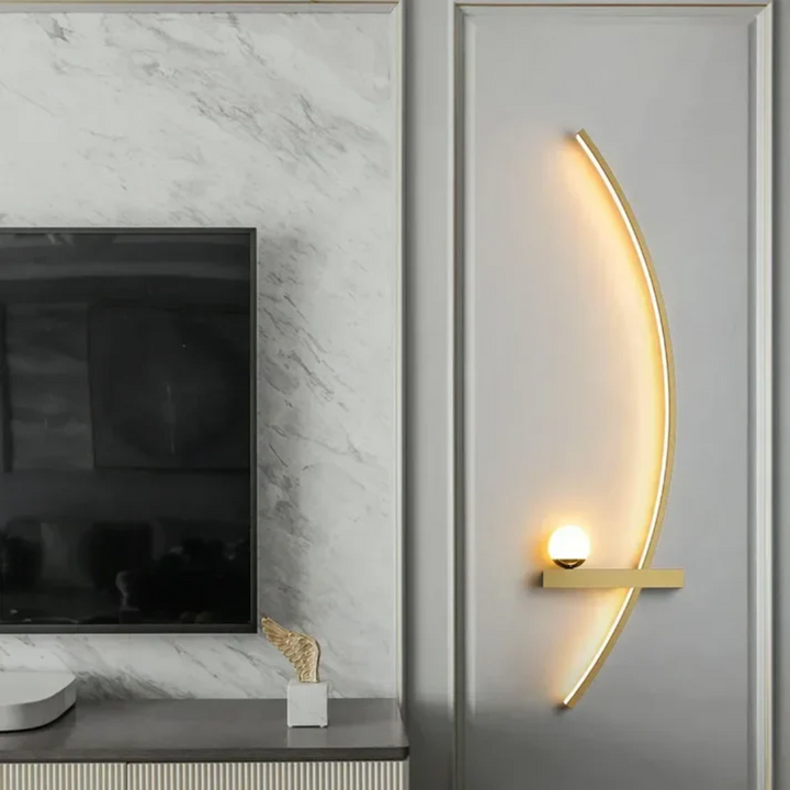 Stylish LED Wall Lamp with Minimalist Design – Energy-Efficient Lighting for Modern Spaces 1