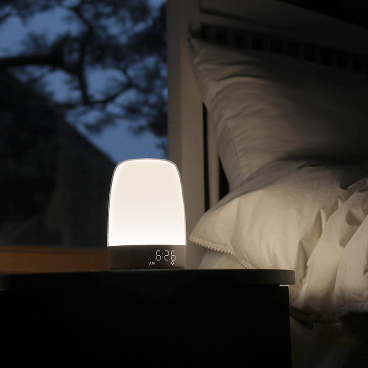 Sunrise Alarm Clock with Wake-Up Light, Adjustable Dimmable RGB Colors, Nature Sounds, and USB Power for Gentle Mornings 5