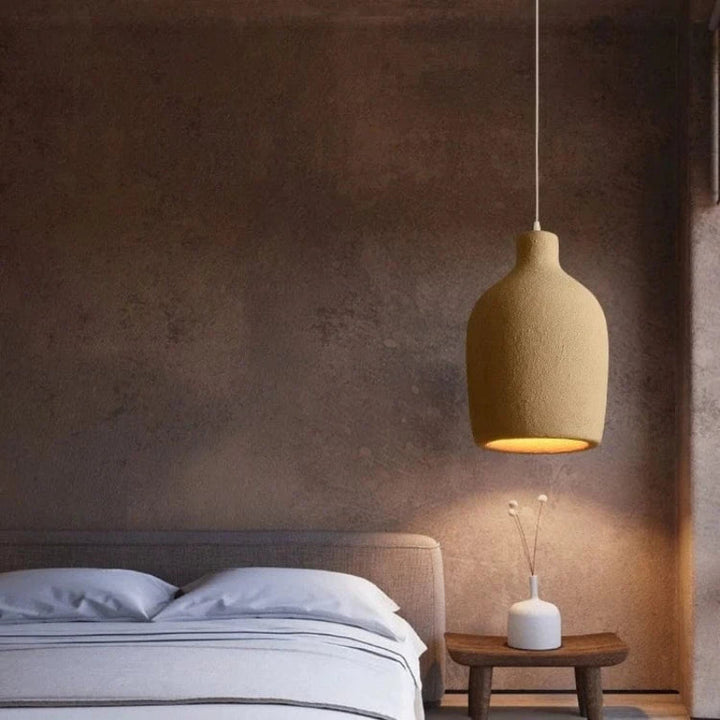 Terracotta Pendant Lighting for Kitchen and Home Decor – Handcrafted Warm LED Hanging Lights 5