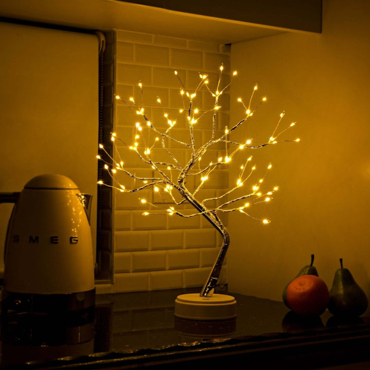 Tree of Light Table Lamp – Elegant Nature-Inspired LED Design with Wireless Technology for Home Décor 2