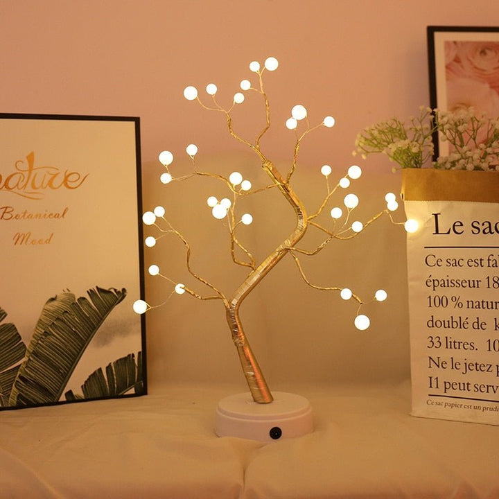 Tree of Light Table Lamp – Elegant Nature-Inspired LED Design with Wireless Technology for Home Décor 6