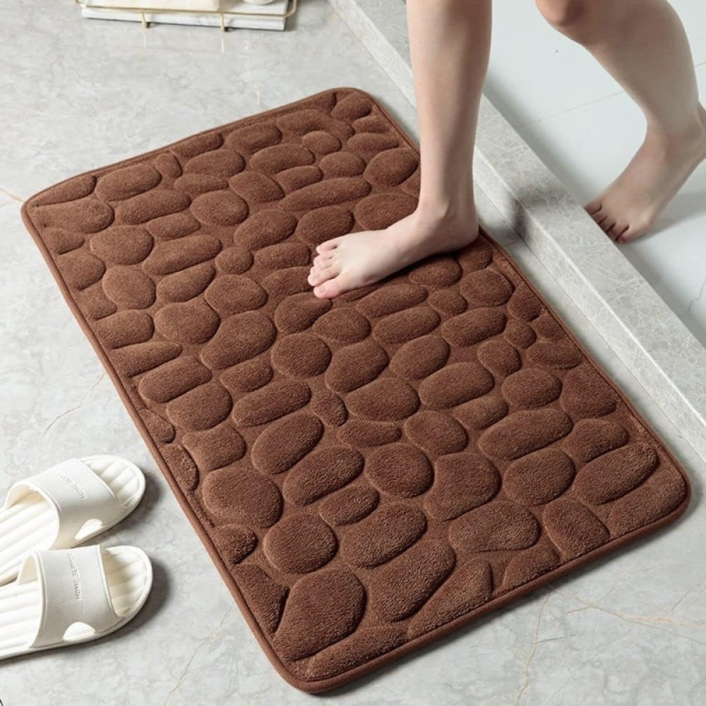 Ultra-Soft Quick-Dry Non-Slip Bath Mat – Plush Bathroom Rug for Ultimate Comfort and Safety, Machine Washable 4
