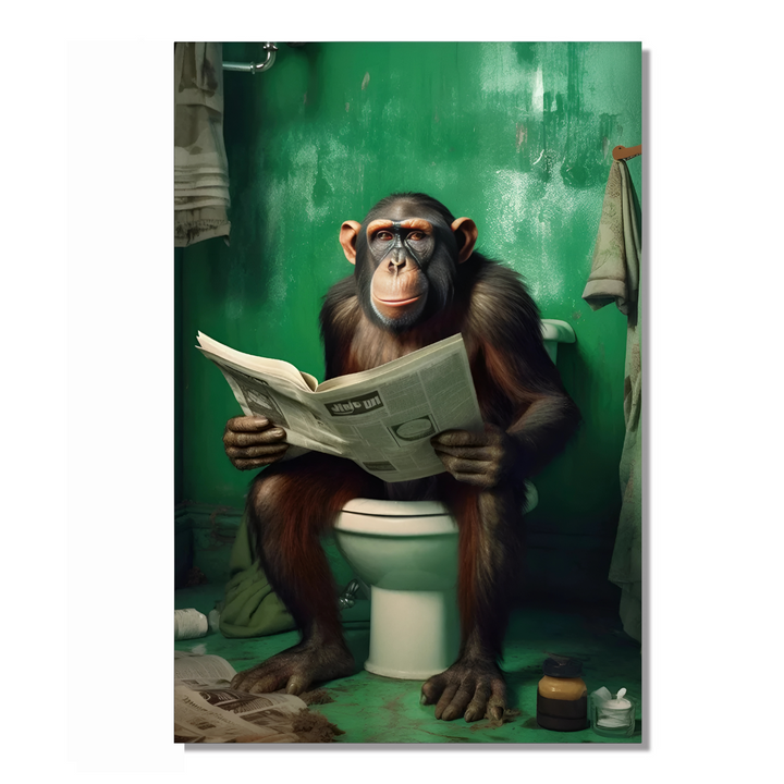 Vibrant Canvas Wall Art - Reading Equals Knowledge High Definition Print on Waterproof Cotton, Ready to Hang 0
